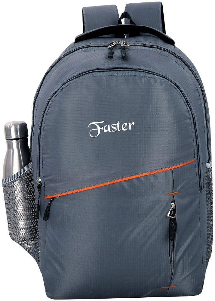 faster Medium 30L BAG All New Design Suitable For School College Stylish Unisex Bags 25 L Backpack GREY Price in India Flipkart