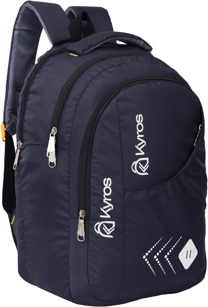 Kyros KY 299 Backpacks For Men Unisex School College Boys Girls Waterproof Bags 40 L Laptop Backpack NAVY BLUE Price in India Flipkart