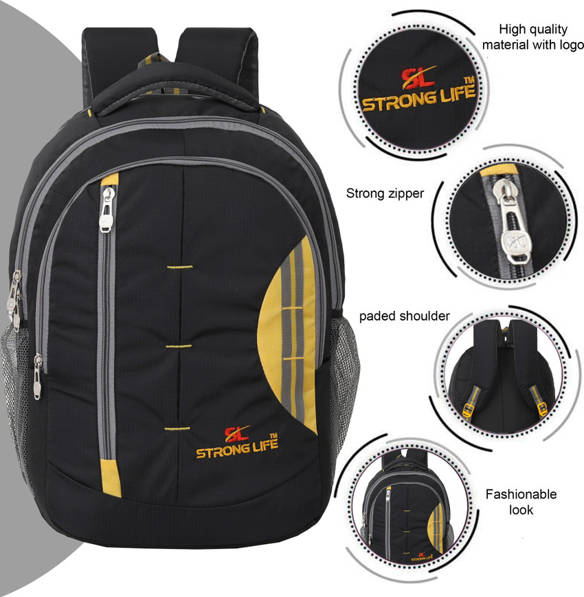 STRONG LIFE Casual Unisex Bag for School College Office Travel Bag