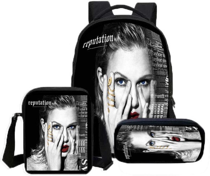 Pinklips Shopping Taylor Swift Theme Laptop Casual School Backpack (COMBO  OF 3-SIZE BAGS) 35 L Laptop Backpack Black - Price in India