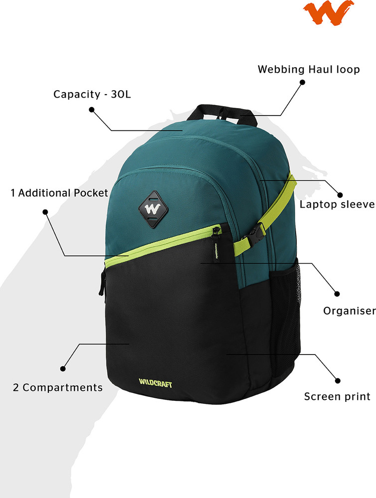 Wildcraft faber 30 l backpack on sale