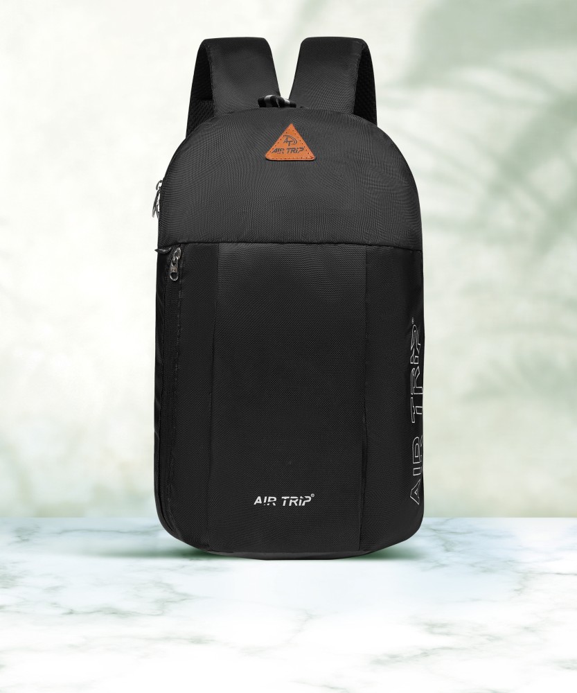 air trip Quechua bag SCHOOL COLLEGE CASUAL BAG TRAVEL BUSINESS OFFICE BACKPACK 15 L Backpack BLACK Price in India Flipkart