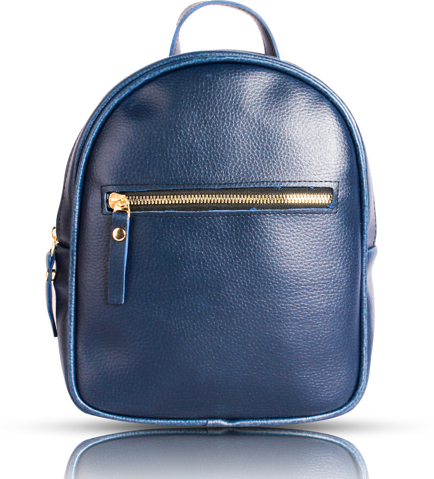 CIMONI Vegan Leather Mini Backpack for Women Purse Travel Bag Casual Sling Bag 2 L Backpack Blue Price in India Flipkart