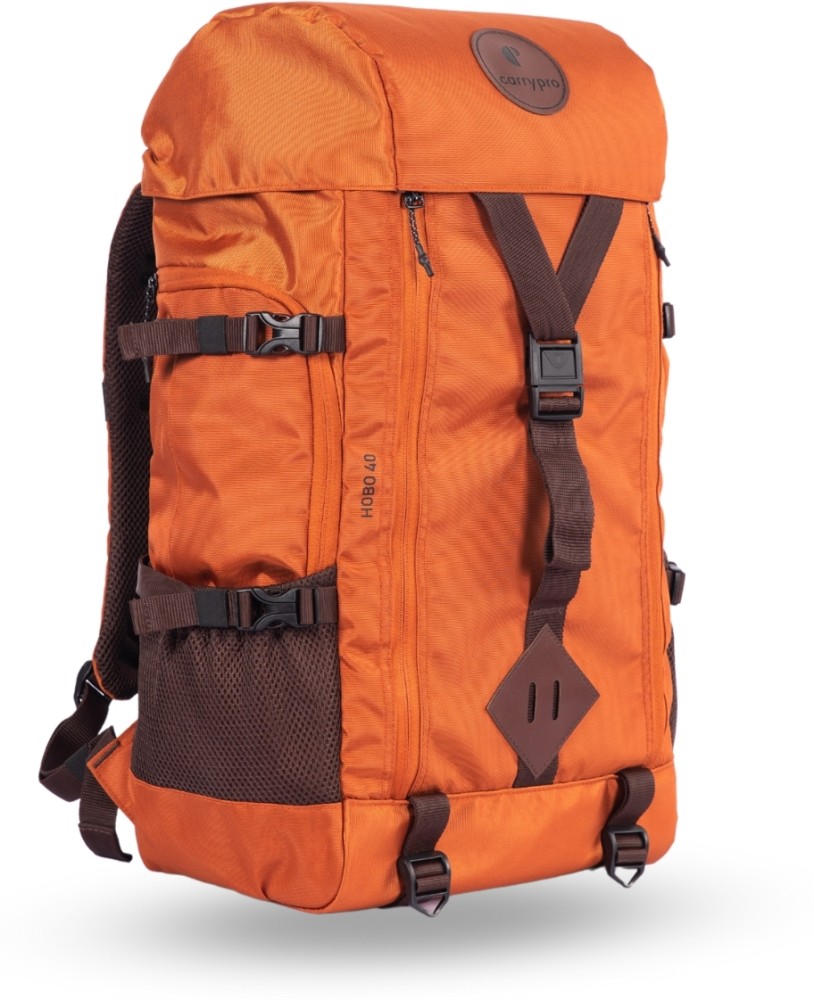 Orange travel backpack hotsell