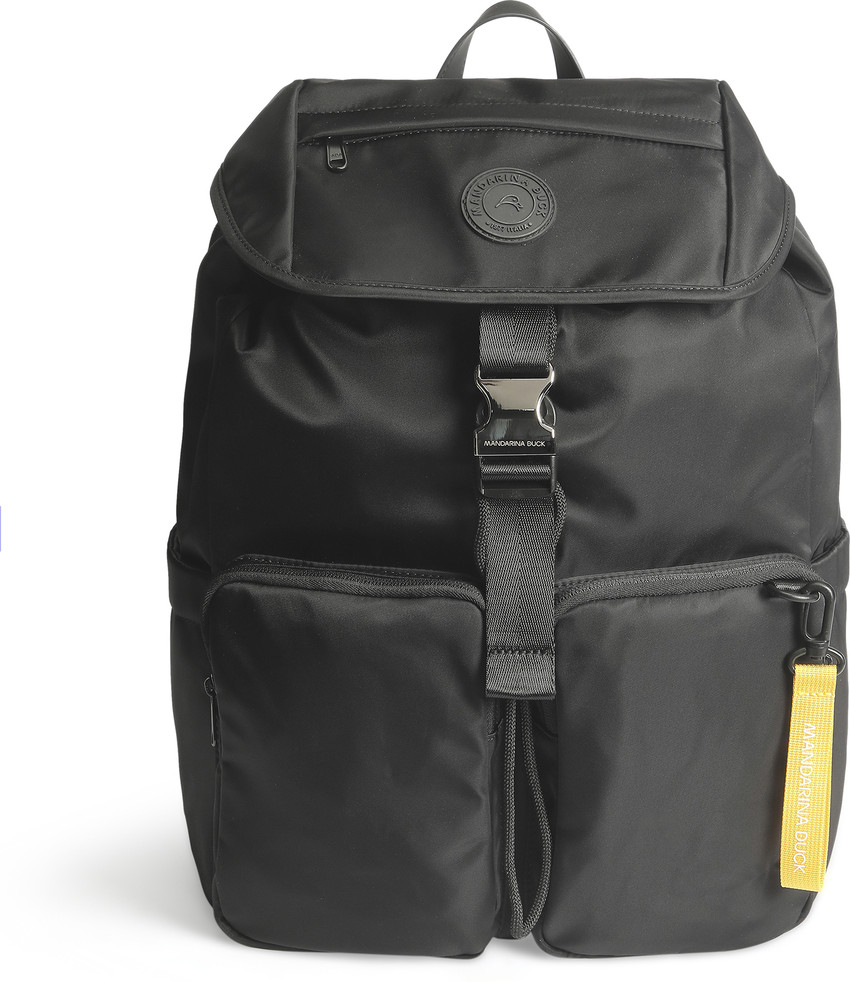 Mandarina Duck CREATOR LARGE BACKPACK 25 L Backpack Black Price in India Flipkart