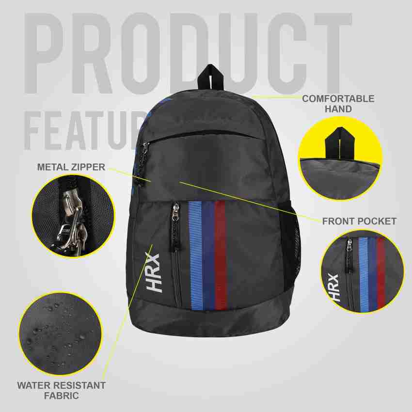 HRX by Hrithik Roshan Benz Unisex bag for men fit upto 16 Inch