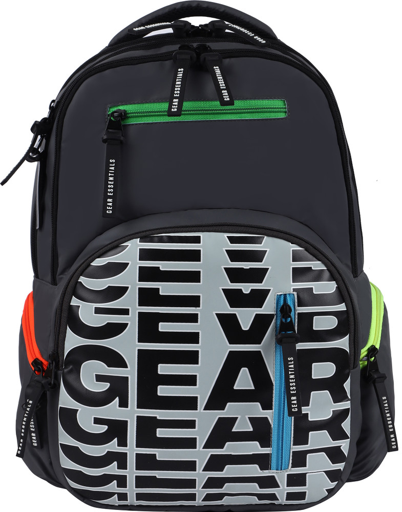 Gear SEVEN POCKET BACKPACK 30 L Backpack GREY Price in India Flipkart