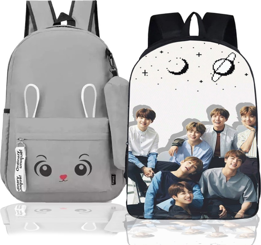 khatushyam collection Stylish BTS Printed On Front  Side, College/School/Tuition Backpack for BTS Lovers 10 L Backpack  Multicolor - Price in India