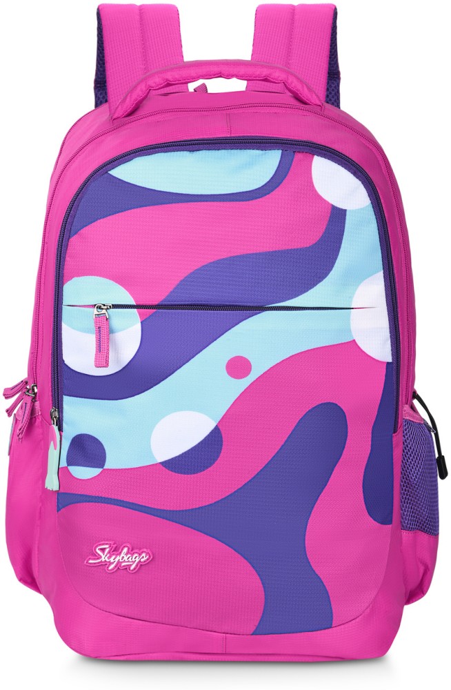 SKYBAGS SQUAD 03 SCHOOL BACKPACK PINK 30 L Backpack Pink Price in India Flipkart