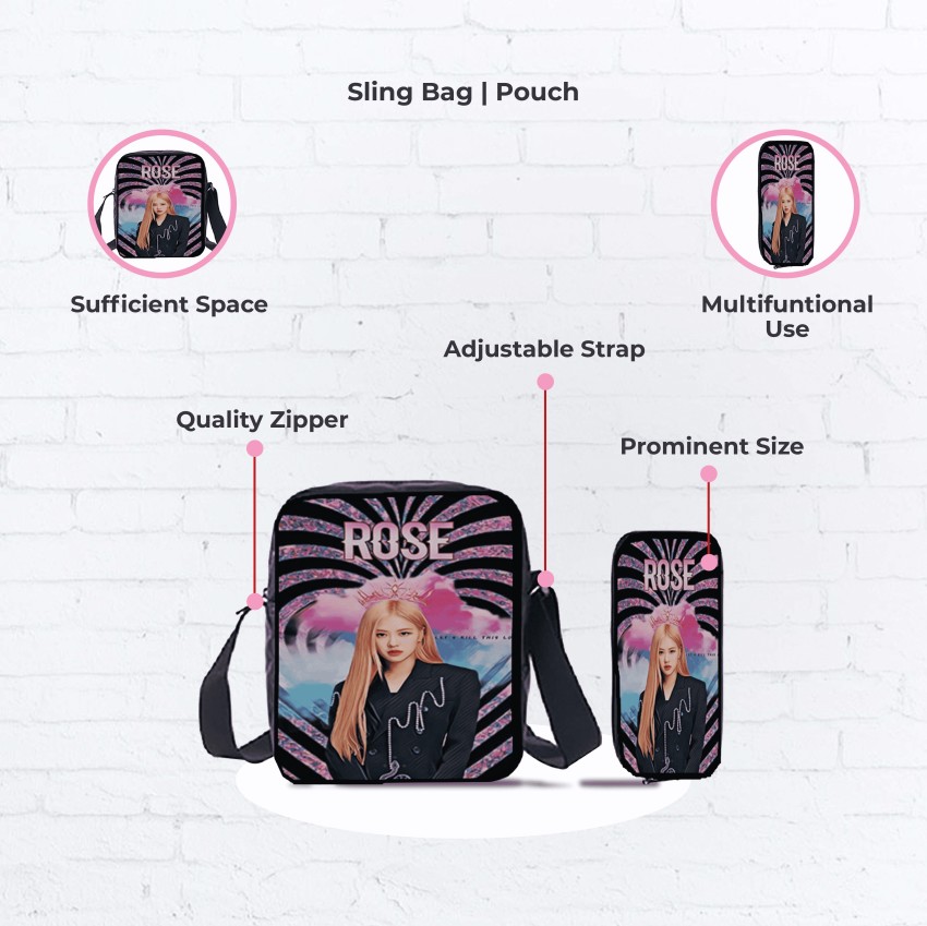 Pinklips Shopping BTS Bangtan Boys KPOP Theme Fan Art Laptop Bag Casual  School Backpack (COMBO OF 3-SIZE BAGS) 35 L Laptop Backpack Multicolor -  Price in India