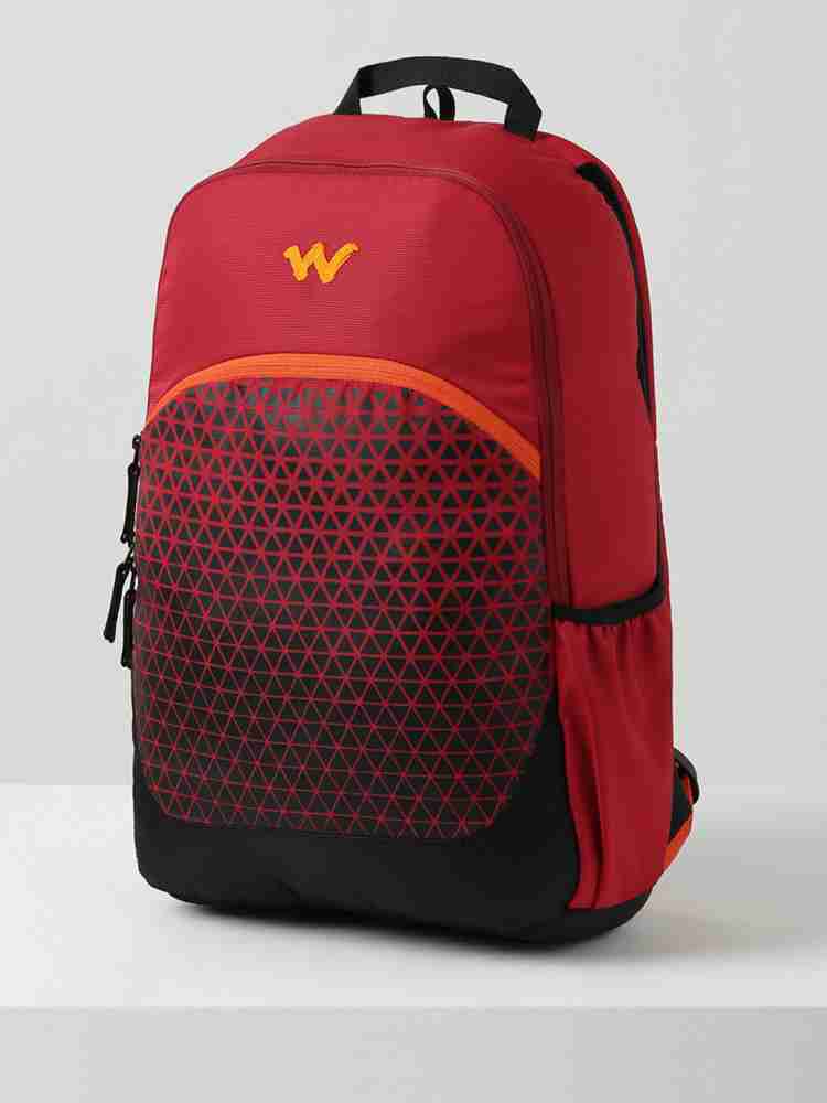 Wildcraft Zeal 17 L Backpack Print Red Price in India Flipkart