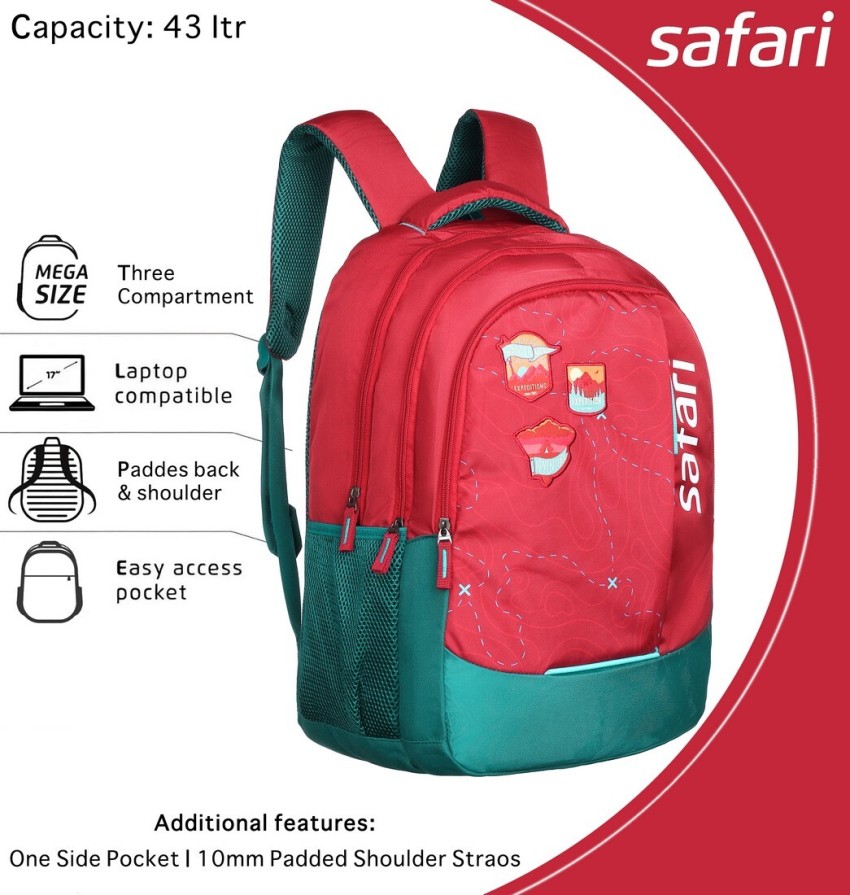 FRIGUS Smart, Spacy, Comfortable Backpack for Tuition/School/college  Waterproof School Bag(30 L)Tri Color