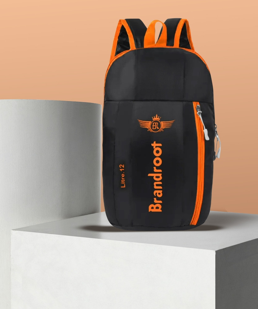 Brandroot Backpack Small Bag for Regular Use 2 Compartment Mini Backpack Stylish Bag 12 L Backpack