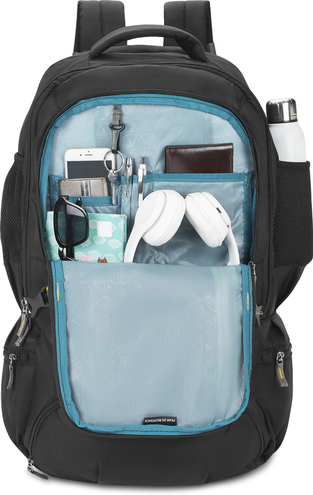 ARISTOCRAT Polyester 45L Peak Rucksack H Black For Men Women