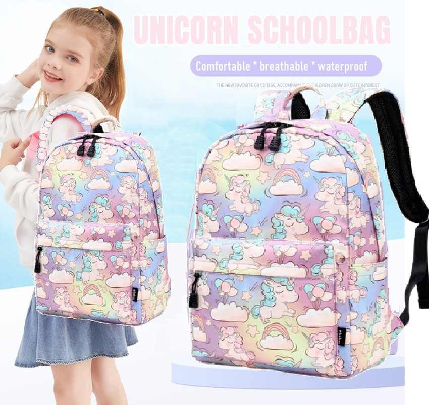 KAIASHA Unicorn School Bags for Girls Backpack Stylish And Trendy Backpack 15 L Backpack pink Price in India Flipkart