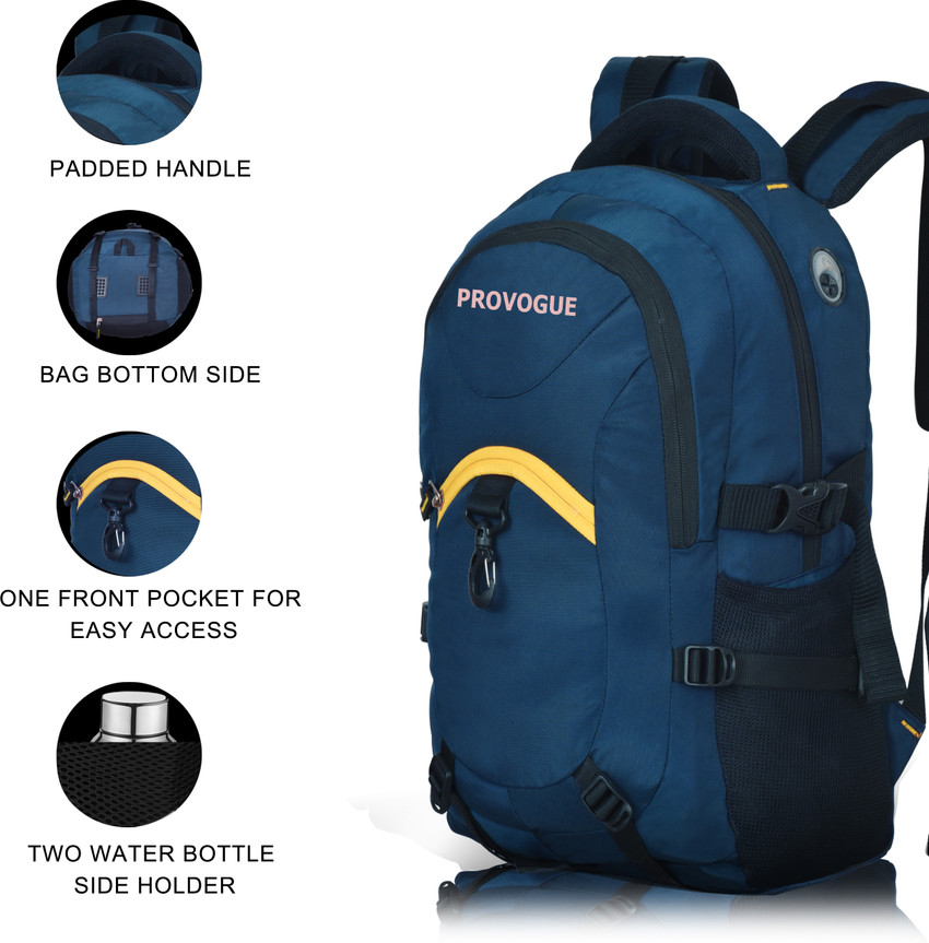 Navy blue backpack provogue best sale