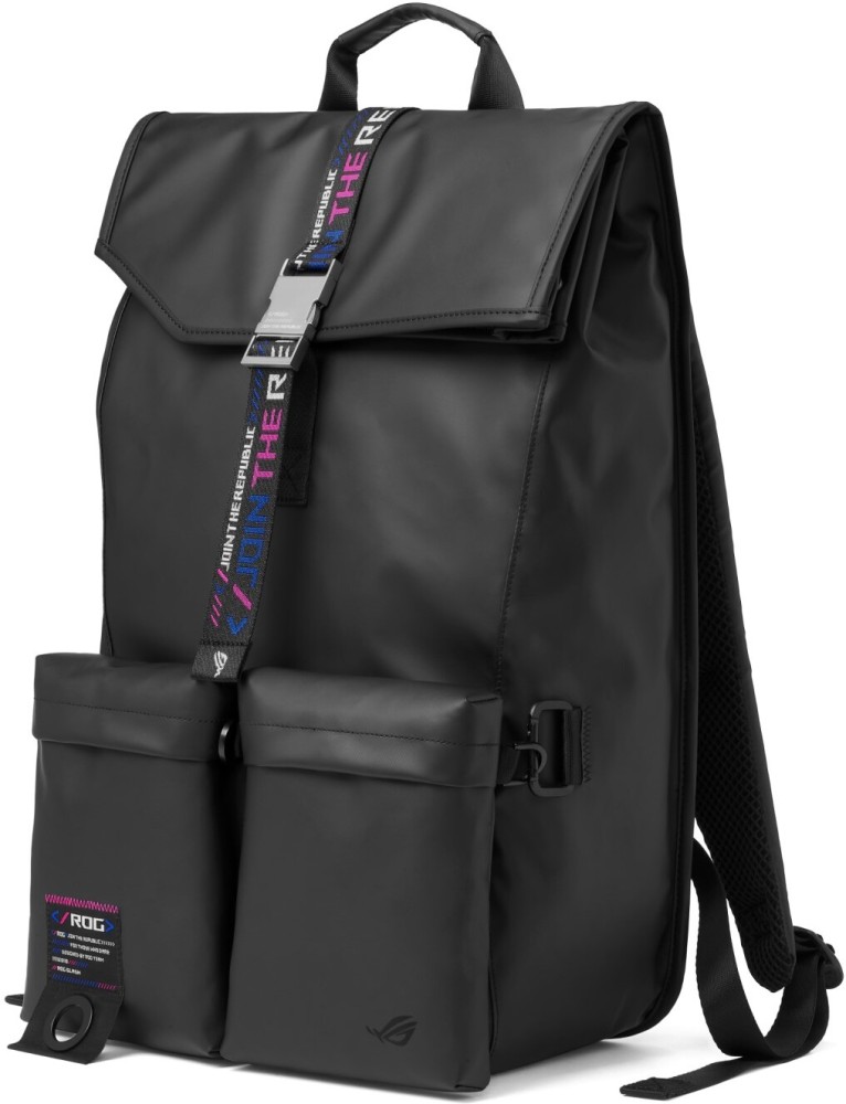 ASUS ROG SLASH Backpack BP3705 Water Repellent Detachable Pockets Shoulder Strap 19.4 L Laptop Backpack