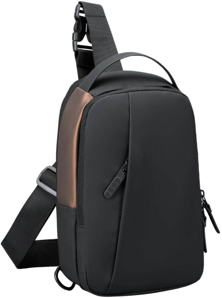 SKAIV Black Brown Sling Bag Sling Crossbody Backpack Shoulder Bag for Men Women Black Brown Price in India Flipkart