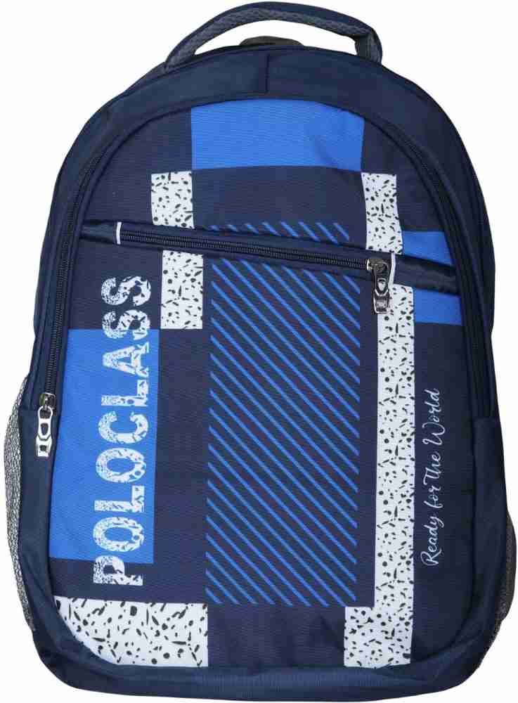 POLO CLASS College BackPack Bag-Blue 24 L Backpack Blue - Price in India