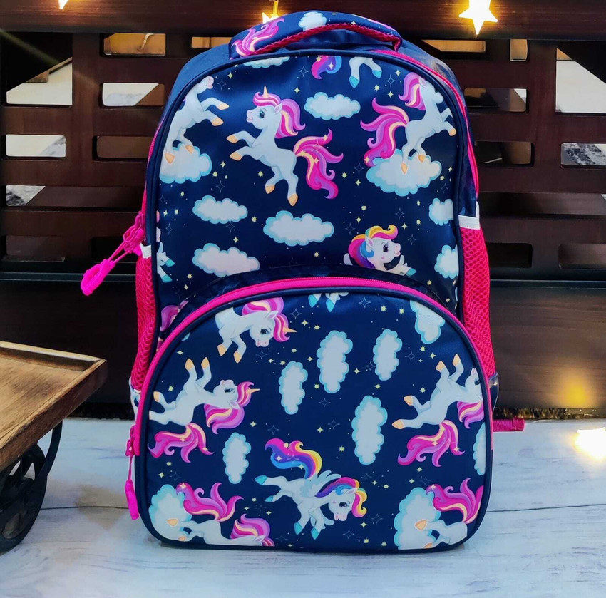 Gifting Bells Waterproof Unicorn School Bags set Lunchbox bag