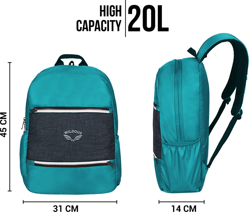 WILDOUS Radius 15.6 Inch Casual Laptop Backpack for Men and Women