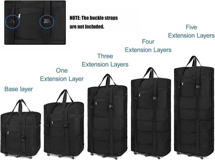 Large cheap folding suitcase