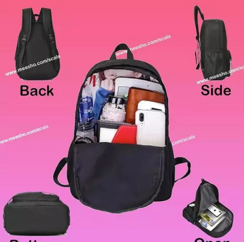 Liftoff Trending Stylish Casual Waterproof BTS Bag For School College  Tuition Girls 30 L Backpack Pink - Price in India