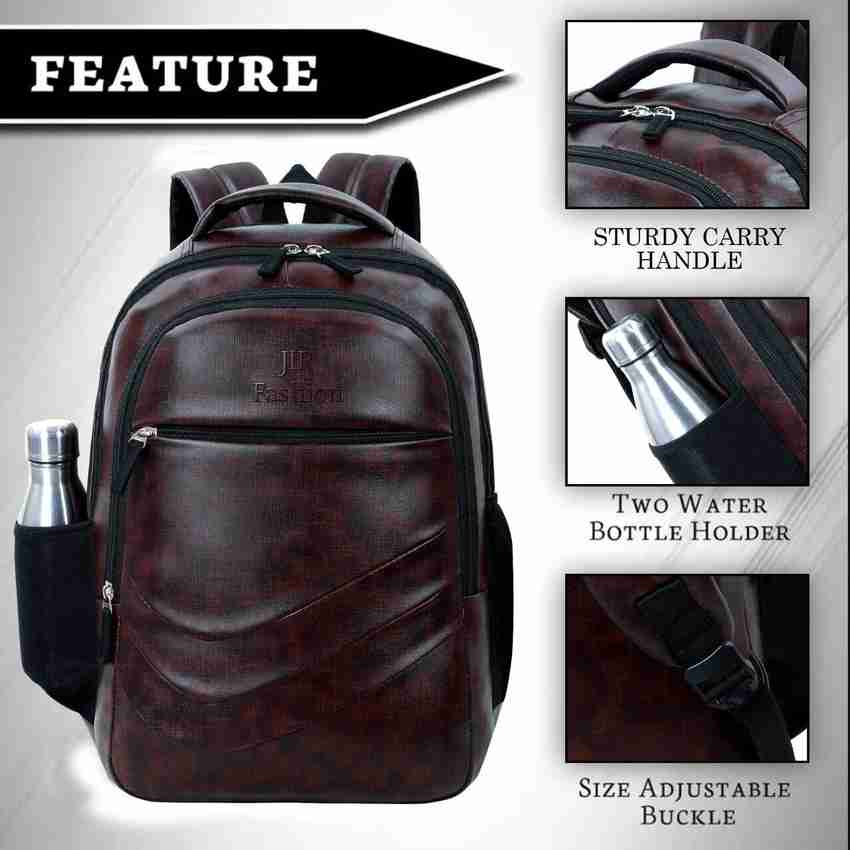 jir fashion For Men and Women Vegan Leather School College Bag 30