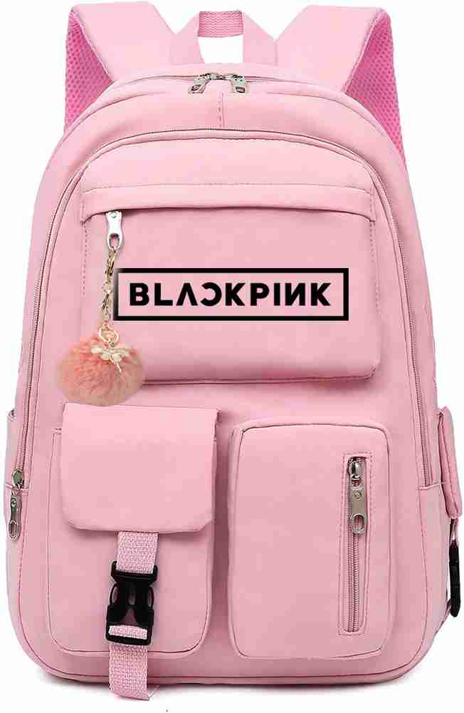 Black pink backpack discount