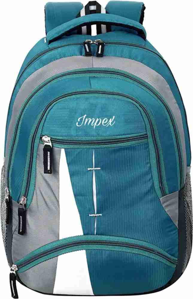 IMPEX 35Liters Waterproof Laptop Backpack School Bag College Bag 35 L Laptop Backpack Peacock Price in India Flipkart