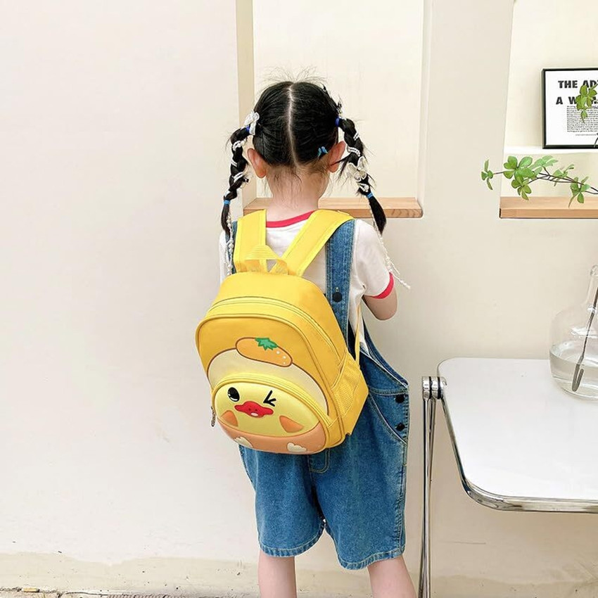 Cute yellow backpack best sale