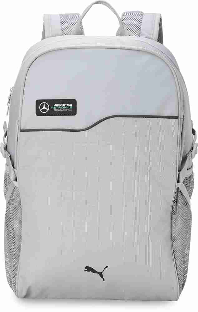 PUMA Mercedes AMG PETRONAS Backpack 18 L Laptop Backpack Mercedes Team Silver Price in India Flipkart