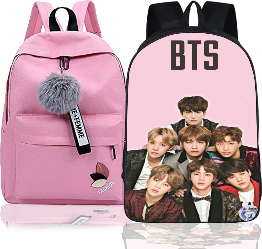 KGN Small 10 L Backpack, JUNG KOOK Printed Bags For Girls