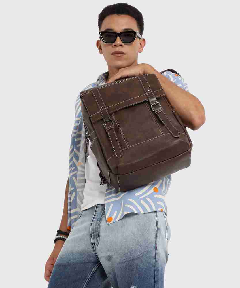 Buy Brown Backpacks for Men by French Accent Online