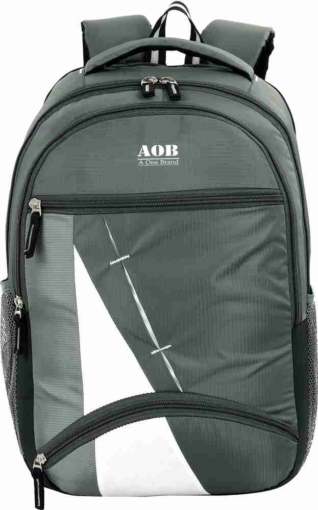 aob Medium 35 L Backpack Stylish and Trendy College bag Water Resistant 35 L Laptop Backpack GREY Price in India Flipkart