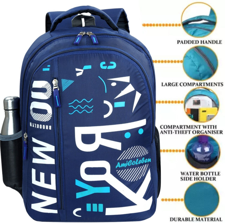 School bags best sale with multiple compartments