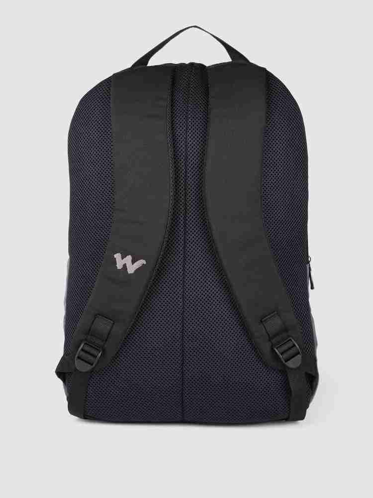 Wildcraft Unisex Solid Backpack 23 L Backpack Black Price in