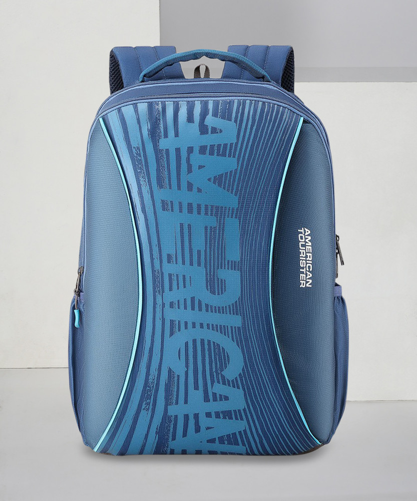 AMERICAN TOURISTER TWING BACKPACK 02 BLUE 26 L Backpack Blue Price in India Flipkart