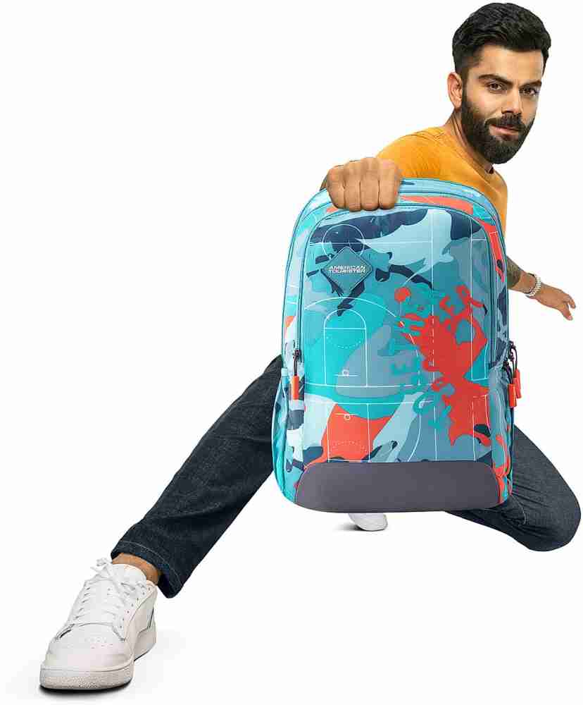 American tourister backpack with shoe compartment best sale