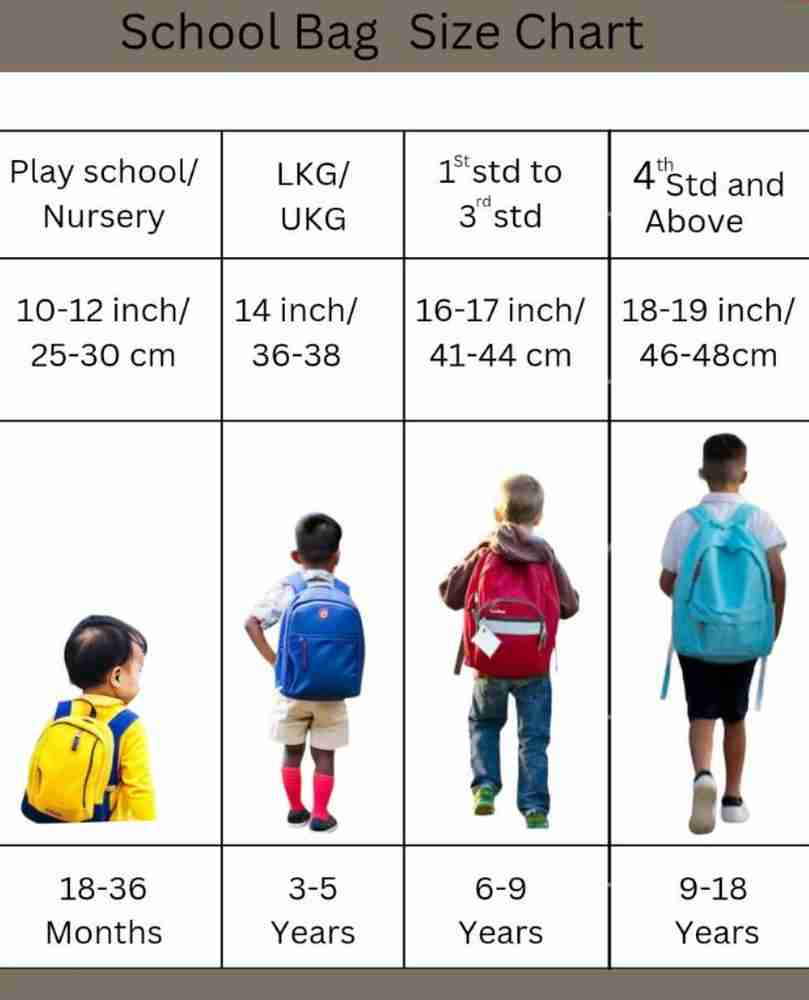 Average school backpack size liters outlet