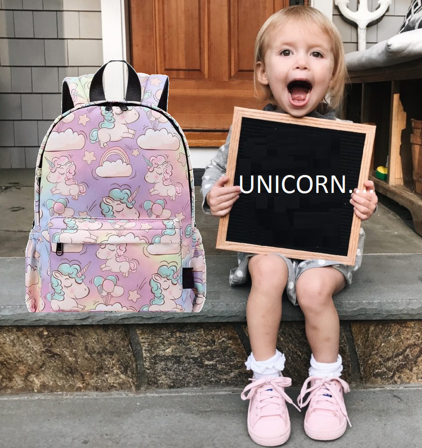 Unicorn backpacks for toddlers best sale