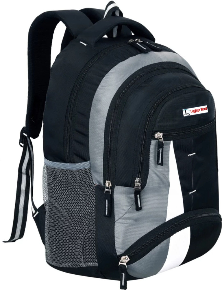 LUGGAGE WORLD Laptop Bags School Bag Boys Girls Kids Travel College Office backpack Bagpack 25 L Laptop Backpack black Price in India Flipkart