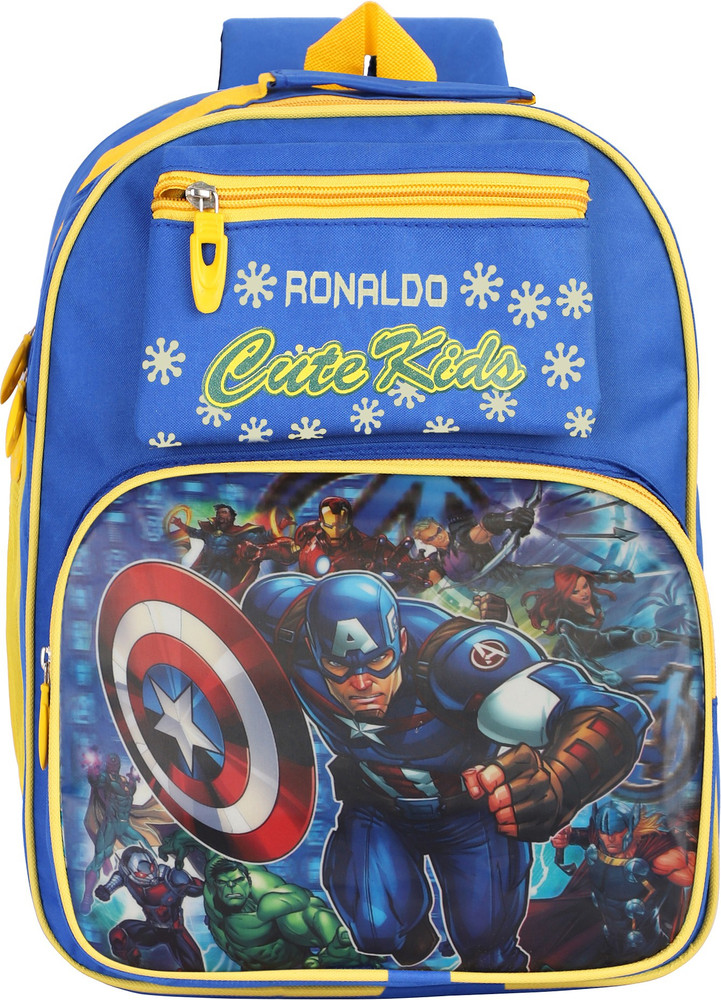 Captain america shield school bag 2025