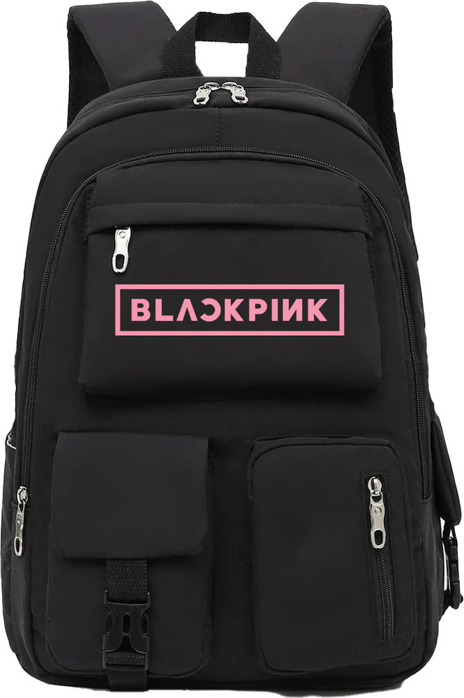 Luman Blackpink Imported Merchandise Regular Size Bag For College School Girls Women 25 L Laptop Backpack Black Price in India Flipkart