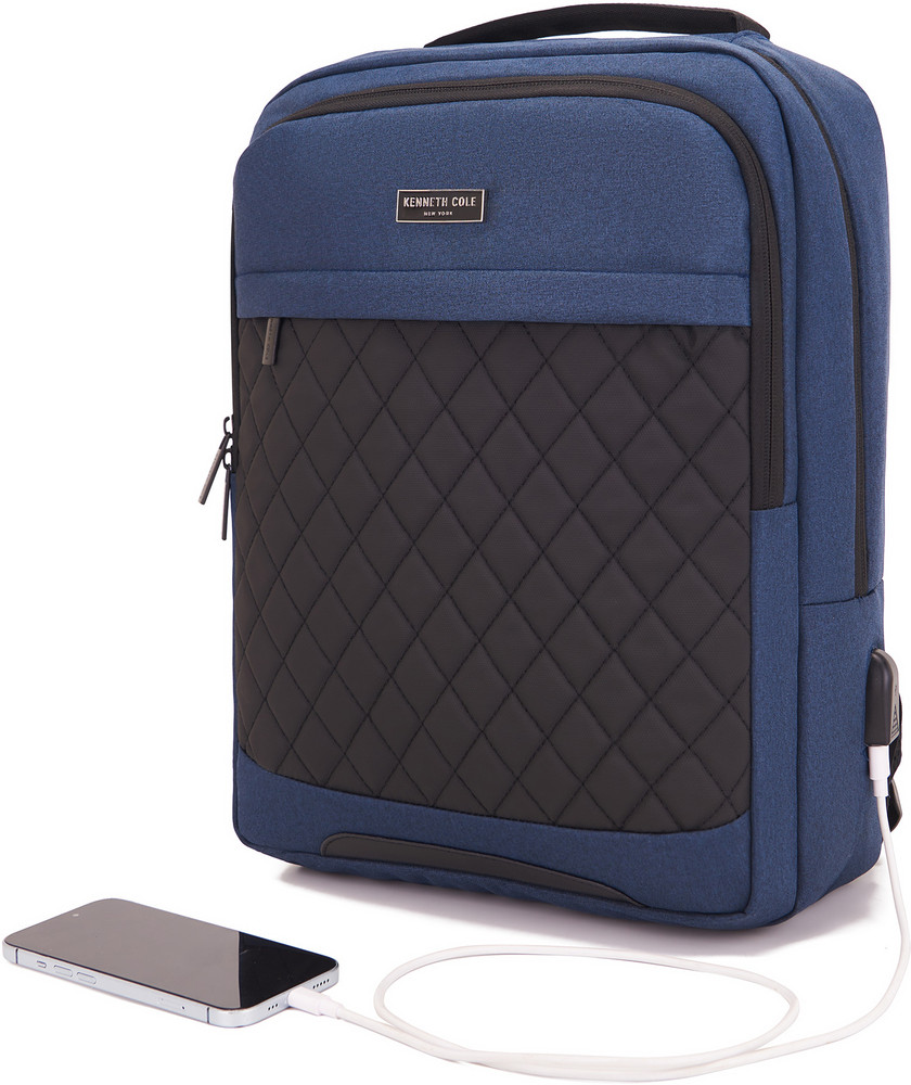 Kenneth cole backpack usb hot sale