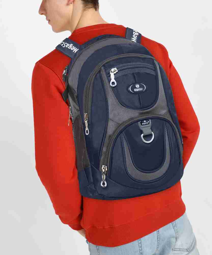 MegaStar Dzire Waterproof Unisex Bag Travel School College Office Casual Spacy Laptop 30 L Laptop Backpack DZIRE NAVY Price in India Flipkart