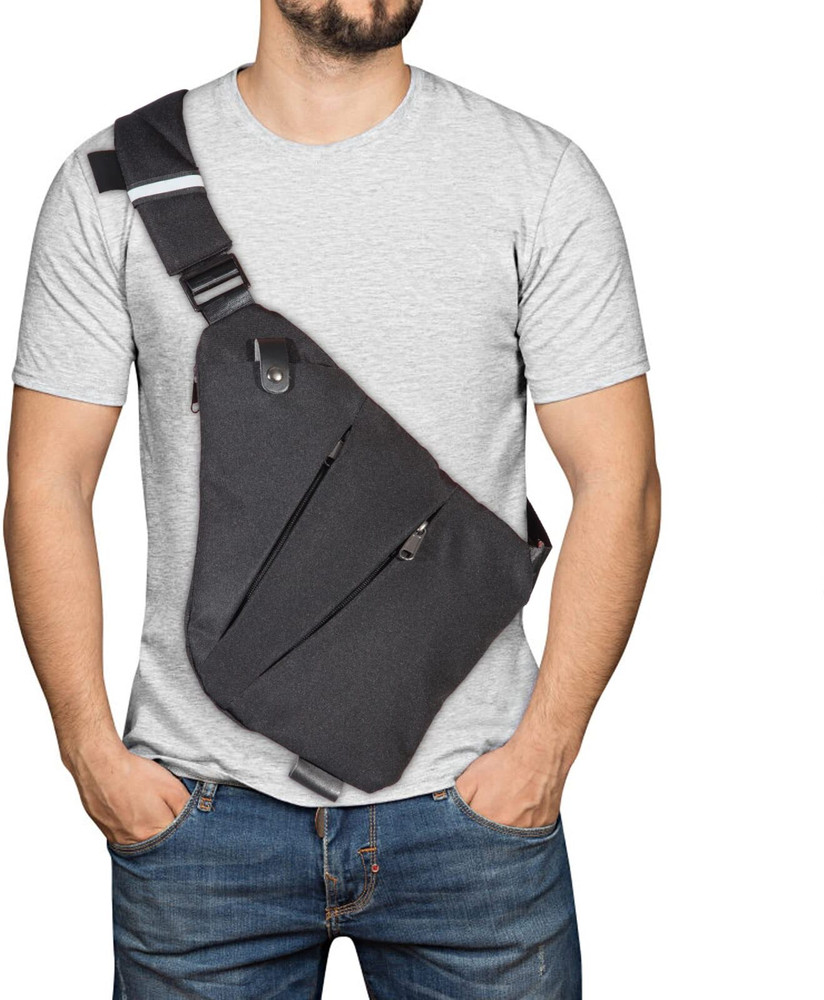 HANDCUFFS Sling Bag Cross Body Outdoor Cycling Chest Shoulder Fashion Bags 30 L Backpack Black Price in India Flipkart