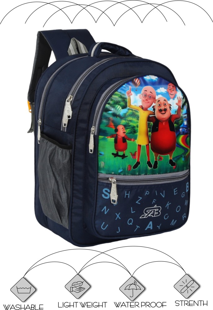 Coolest Spiderman 16X12 inch Pre-School(LKG/UKG/1std) Boys School Bag With  1 Lunch Bag Waterproof School Bag - Price History