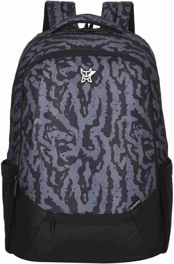 Arctic Fox Masai Black 46 L Laptop Backpack Black Price in India