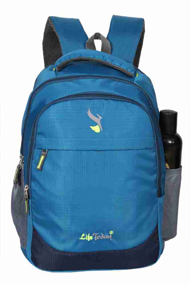 Life Today 15.6 Inch Laptop Backpack 25 LTR Bag for School College and Office Bags 25 L Backpack A Blue Price in India Flipkart